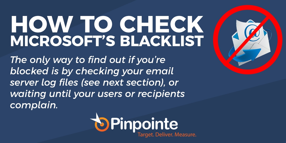 microsoft spam blacklist check