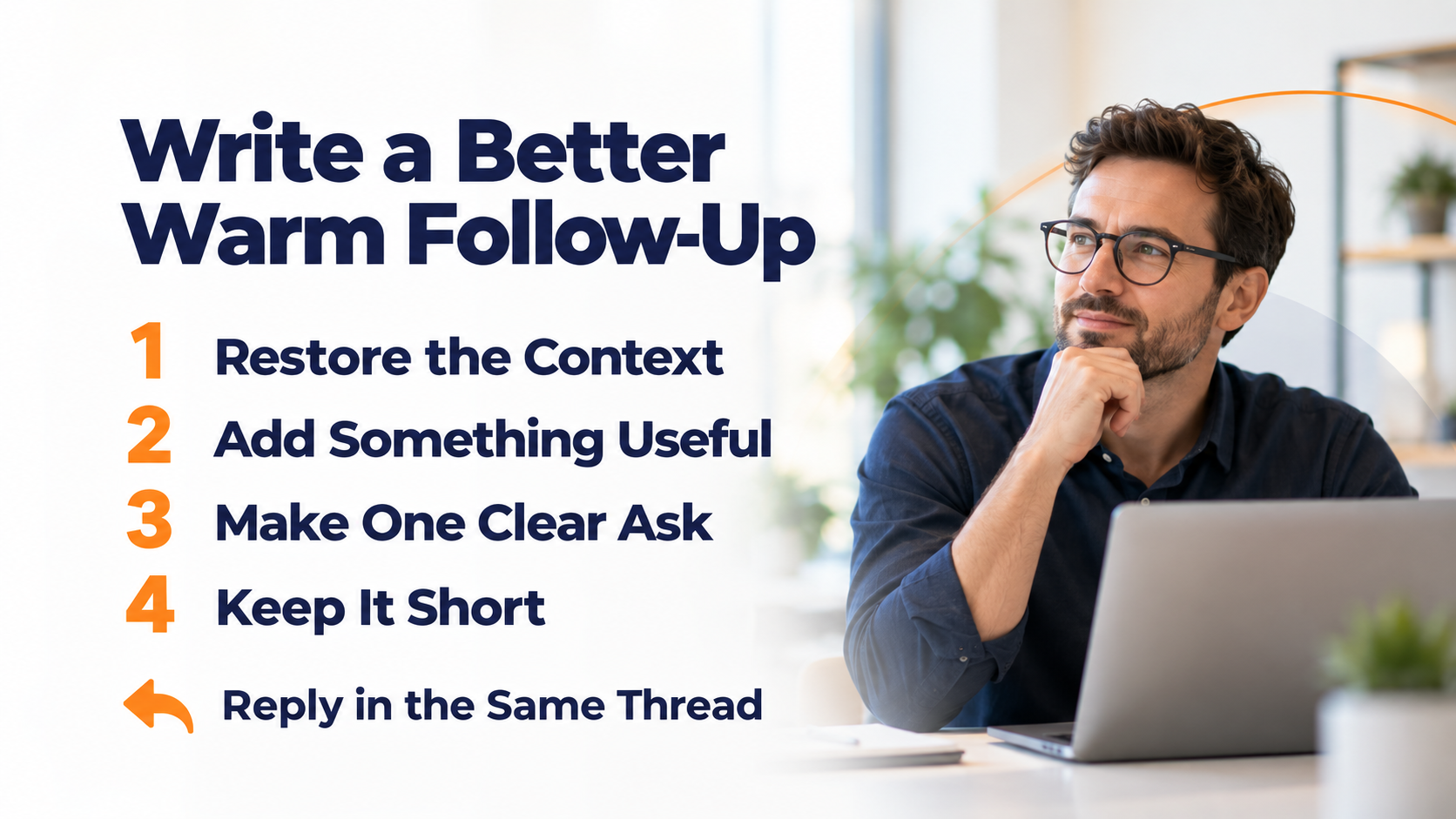 Better Warm Follow-Up Email Essentials
