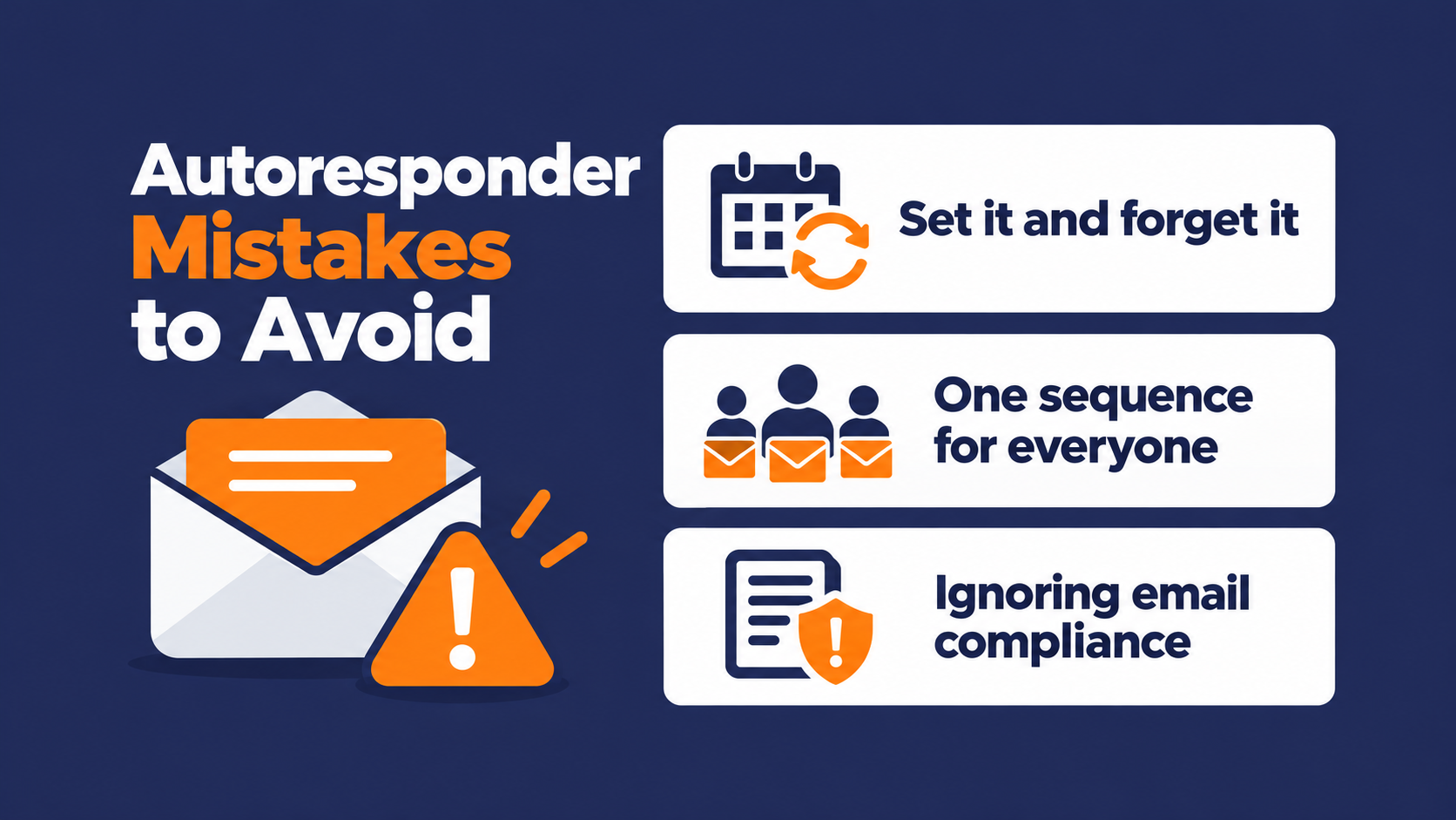 Email Autoresponder Mistakes to Avoid