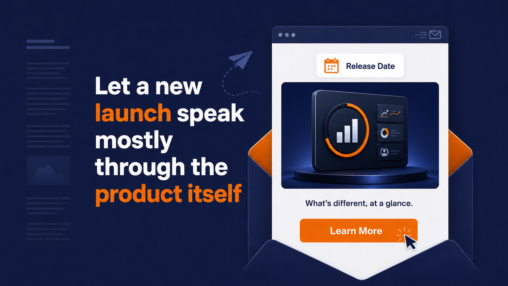 Email newsletter ideas for business - use videos to expain benefits of product launches