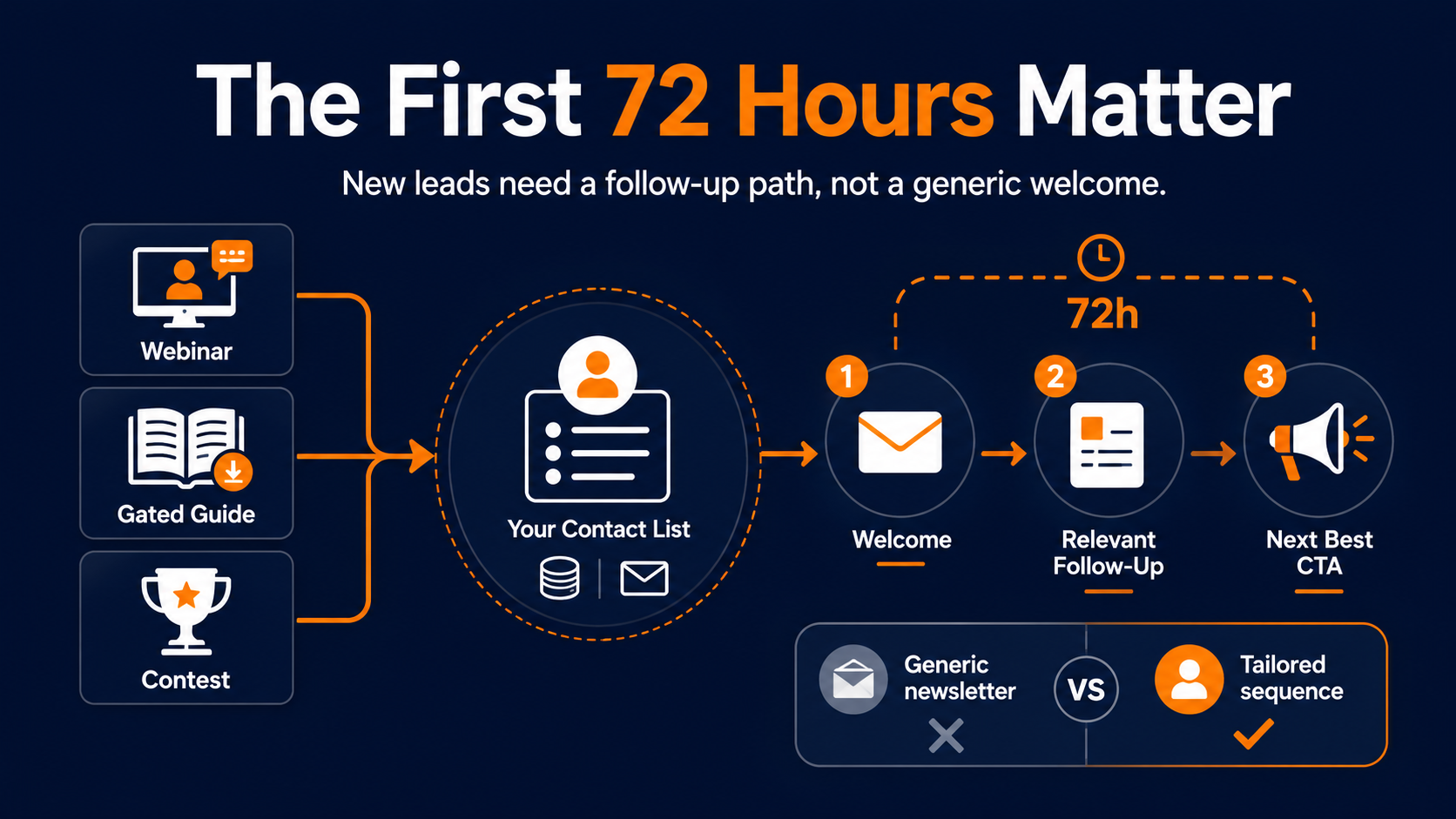 The importance of lead follow up and an Email nurture sequence