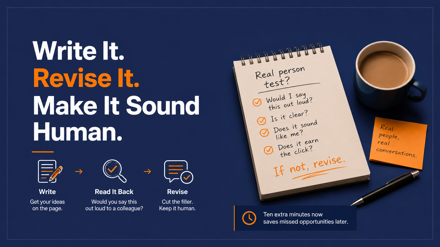 email copy writing tips on how to make emails sound human