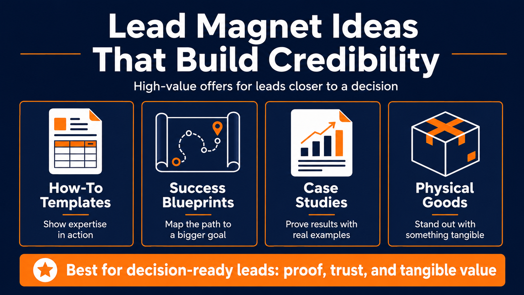 lead magnet ideas that build credibility