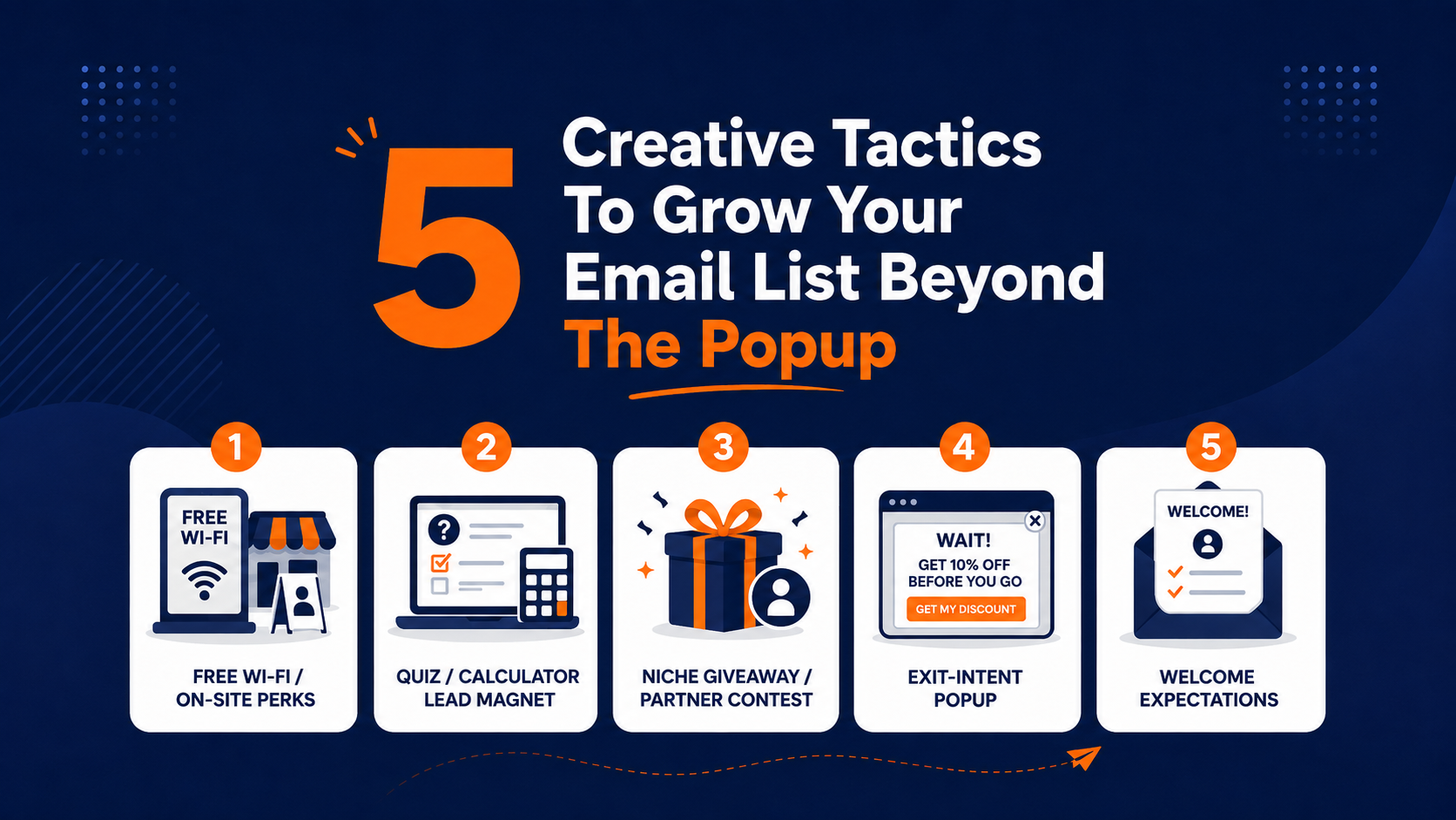 5 Creative Tactics To Grow Your Email List Beyond The Popup