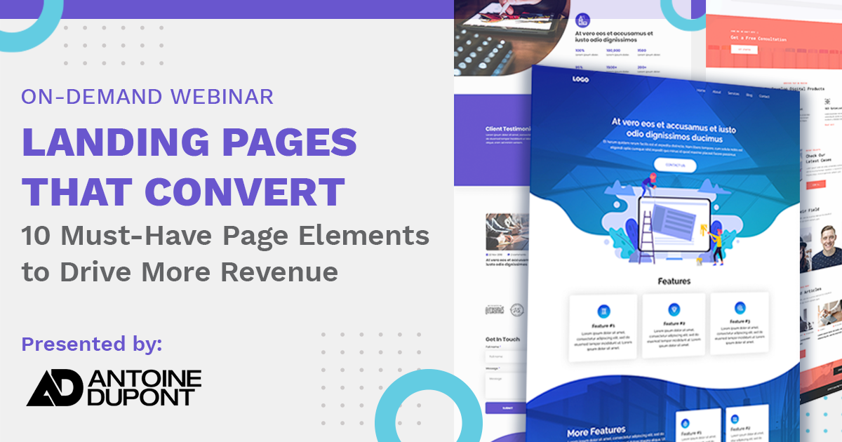 10 Must-Have Elements For Your Landing Pages That Convert
