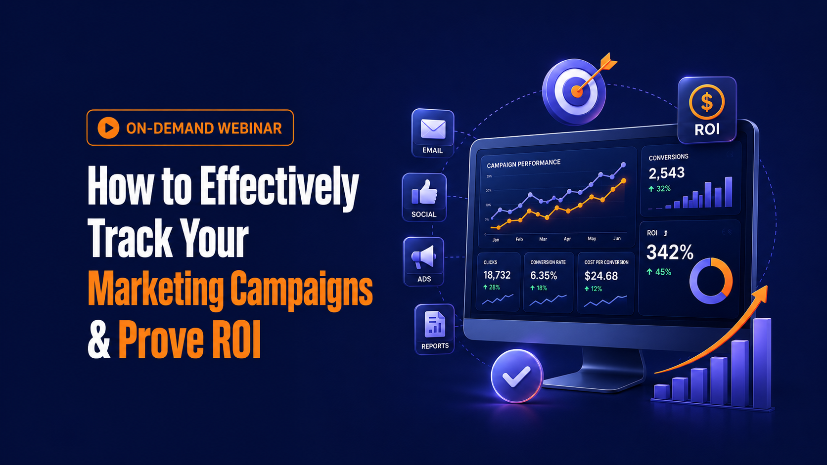 ON-DEMAND WEBINAR  How to Effectively Track Your Marketing Campaigns & Prove ROI