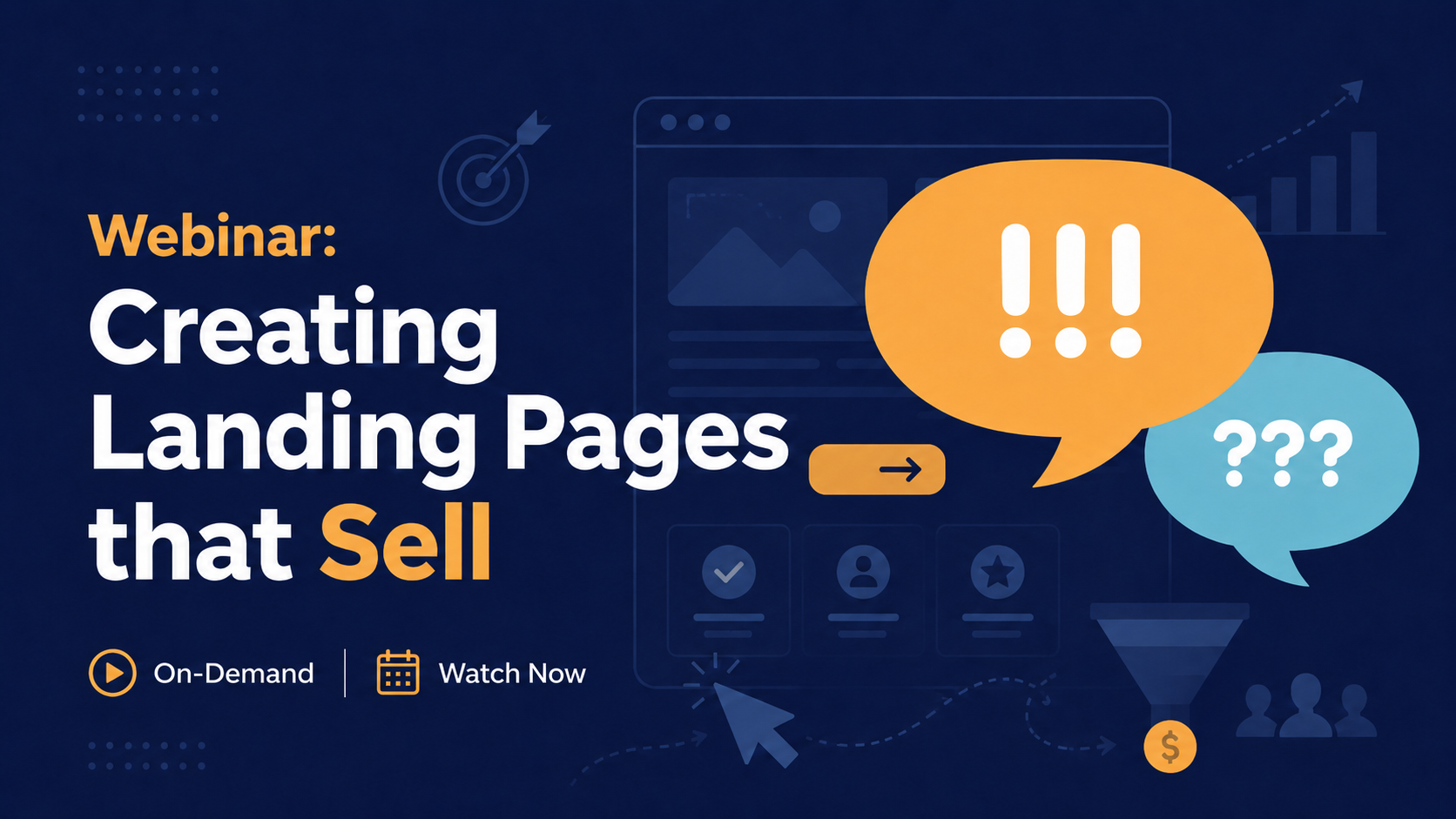 On-Demand Webinar - Creating Landing Pages that Sell